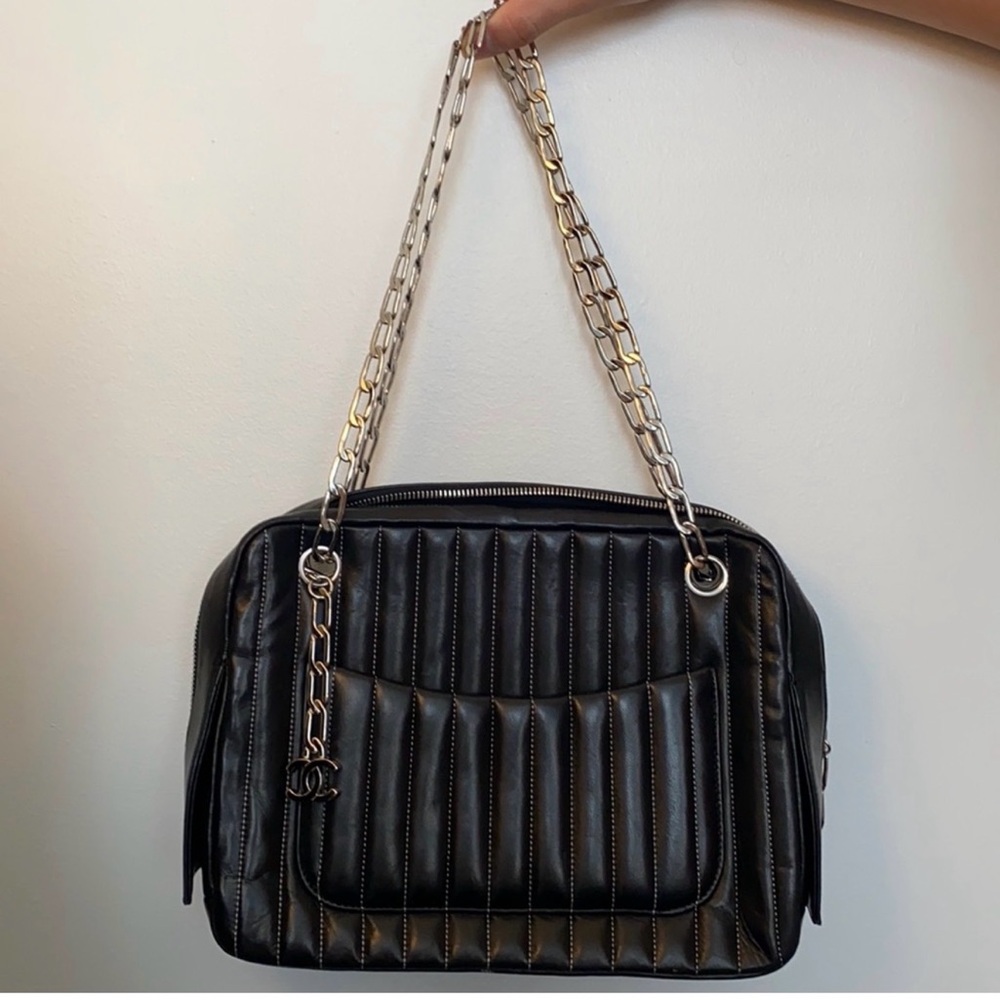 Chanel Mademoiselle Ligne Vertical Quilt bag